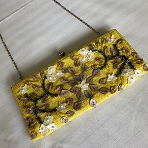 MOYNA Mother of Pearl Embellished Evening Bag